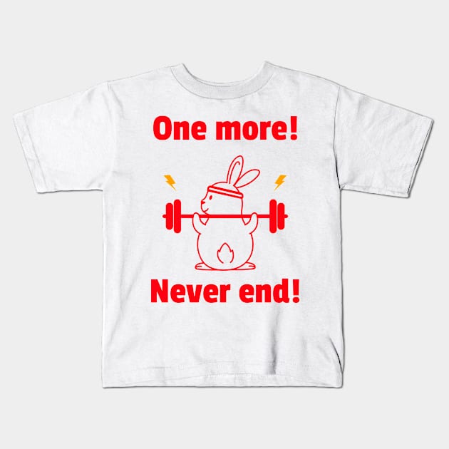 One more Never end Kids T-Shirt by FullMoon